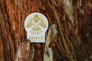 Peregrine Sticker - Gold